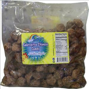 Sabrosito Chinese Candy Regular Flavor 1-lbs Bag (Single Bag)