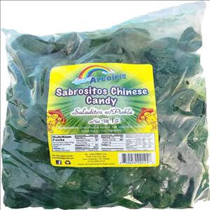 Sabrosito Chinese Candy Pickle Flavor 1-lbs Bag (Single Bag)