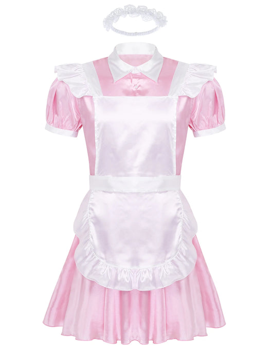 Men’s Sissy Maid Cosplay Costume