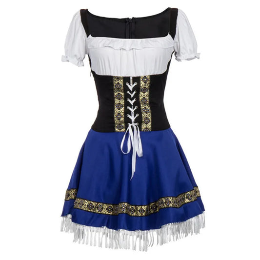 Blue Women Oktoberfest Beer Costume