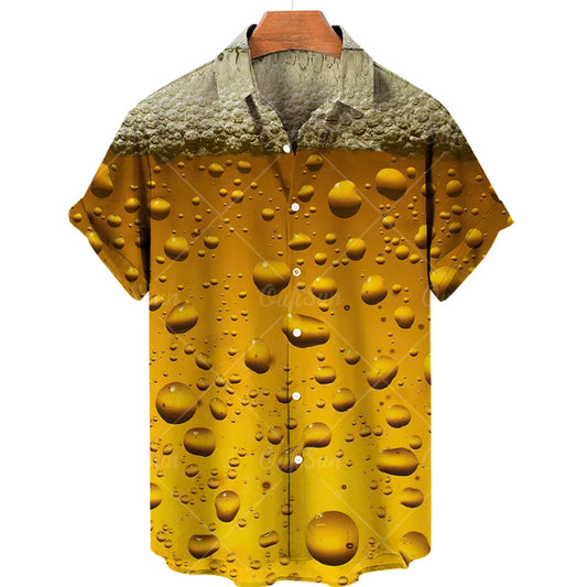 Men's Beer Hawaiian Shirt