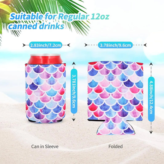 2Pcs Neoprene Can Cooler Covers