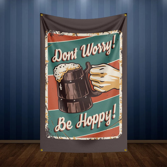 3X5Ft Beer Bar Wall decoration background Flag For Decor