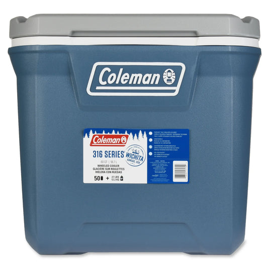 316 Series 60QT Rolling Cooler