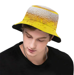 Funny Beer Food Bucket Hat
