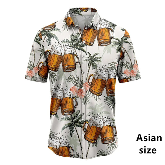 3D Print Beer Graphic Shirt