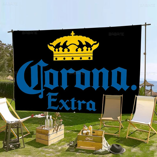 Corona Extra Beer Anime Flag