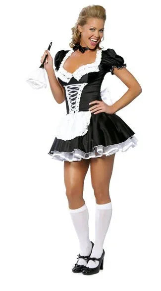 French Maid Cosplay Costume
