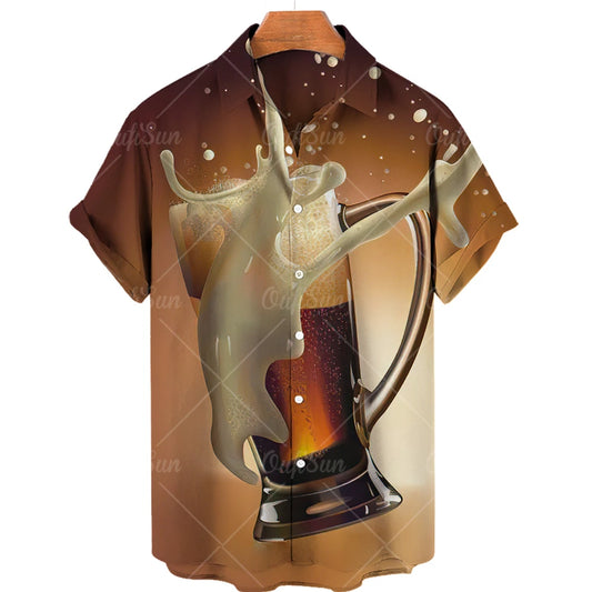 Men's Beer Hawaiian Shirt