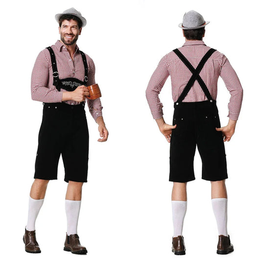 Men’s Oktoberfest Lederhosen Costume Set