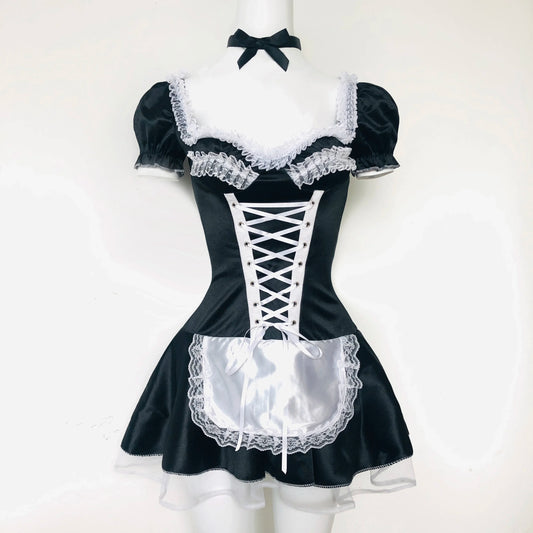 French Maid Cosplay Costume