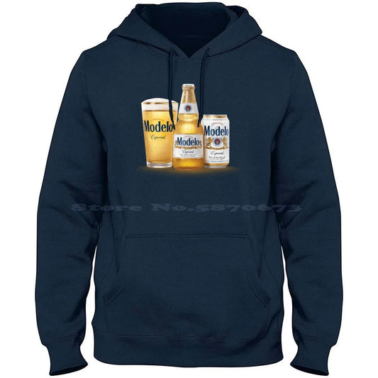Extra Beer Cotton Hoodie Tee