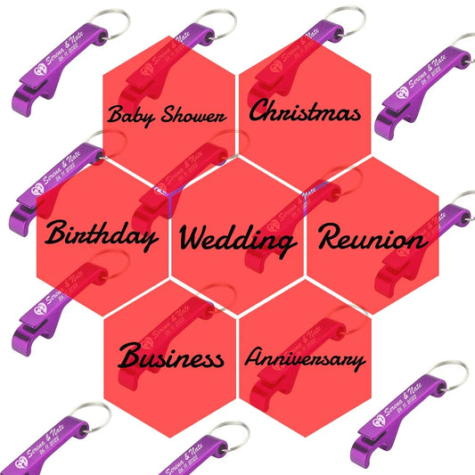 Custom Engraved Bottle Opener Keychains