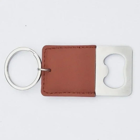 Custom Logo Beer Bottle Keychain