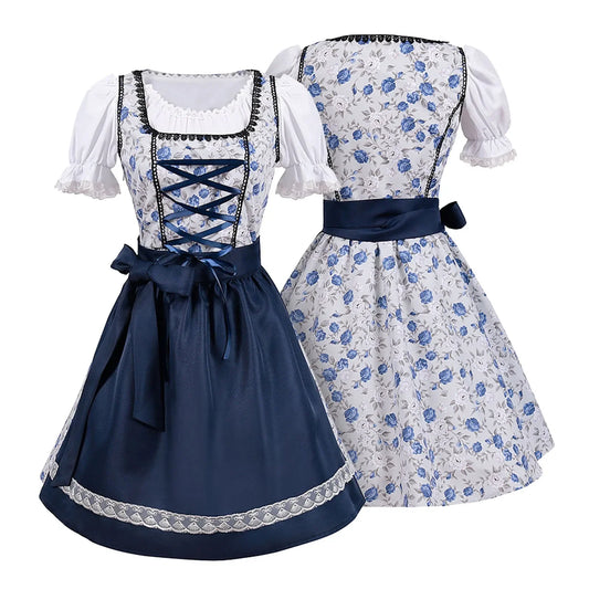 German Bavarian Oktoberfest Dirndl Costume