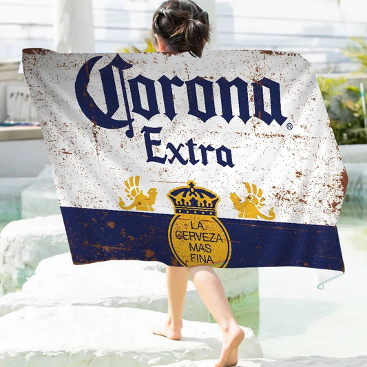 Corona Extra Beer Beach Towel