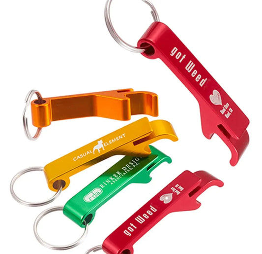 Personalized Engraved Bottle Opener Keychain