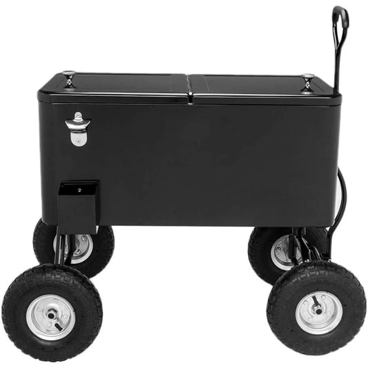 80QT Rolling Wagon Cooler