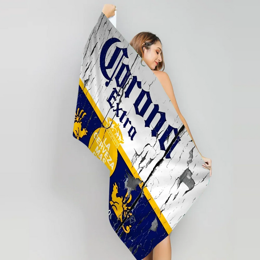 Corona Extra Beer Beach Towel