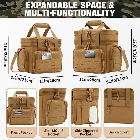 18L Tactical Expandable Lunch Bag
