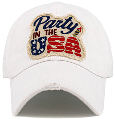 Party In the USA Vintage Ballcap