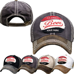 ICE COLD BEER VINTAGE BALLCAP