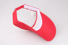 Sun Hat Visor Caps Summer Beach Sunhat Sport Headband Classic Cap Adjustable Sun Sports Visor Hat Baseball Cap