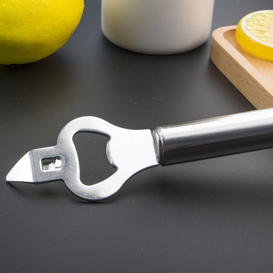 Stainless steel bottle opener