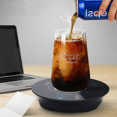 Heating and cooling coasters