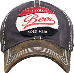 ICE COLD BEER VINTAGE BALLCAP