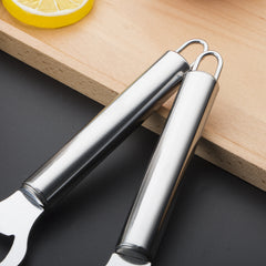 Stainless steel bottle opener