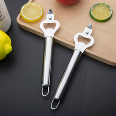 Stainless steel bottle opener