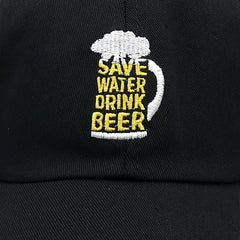 Save Water Drink Beer Cap