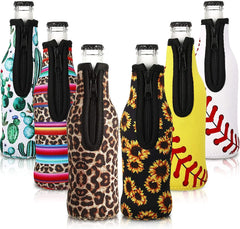 Beer Bottle Cooler Sleeves Set