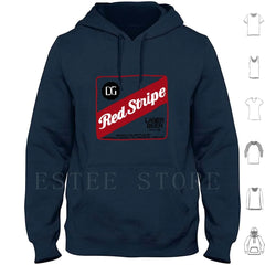 Red Stripe Beer Hoodie Tee