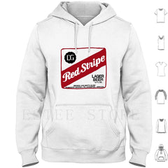 Red Stripe Beer Hoodie Tee