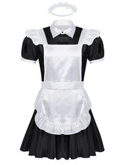 Men’s Sissy Maid Cosplay Costume