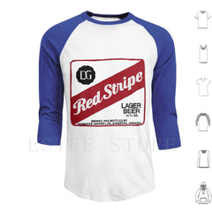 Red Stripe Beer Hoodie Tee