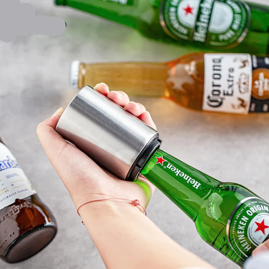 Automatic Stainless Steel Beer Opener