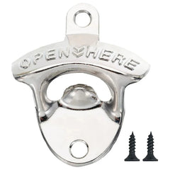 Zinc Alloy Wall Bottle Opener