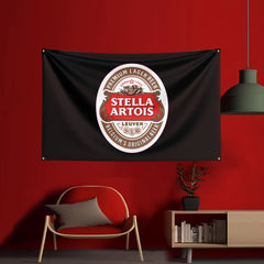 Stella Artois Beer Flag Banner