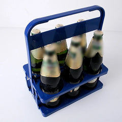 Portable Foldable Beer Bottle Rack