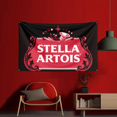 Stella Artois Beer Flag Banner