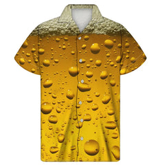 Men's Beer 3D Print Shirt