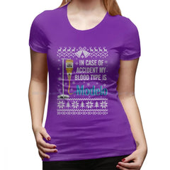 Funny Beer Blood Type Hoodie Tee