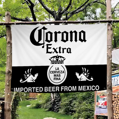 Corona Extra Beer Anime Flag