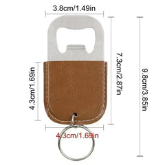 Outdoor Beer Bottle Keychain