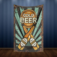 3X5Ft Beer Bar Wall decoration background Flag For Decor