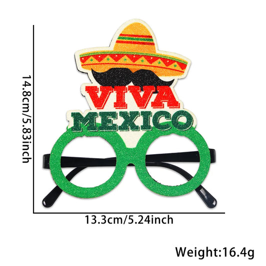 Mexican National Day Party Glasses