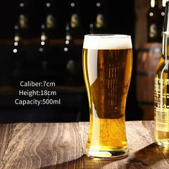 Large Capacity Draft Beer Glass